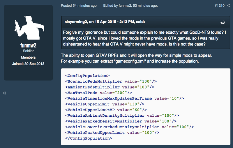 Illustration for article titled There Are Several Promising PC Mods For GTA V Already